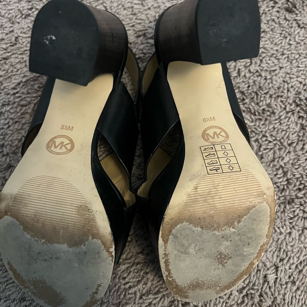 Michael Kors Elegant Black Women's Heels - Picture 5 of 5